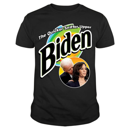 Biden T-shirt - The Quicker Sniffer Upper