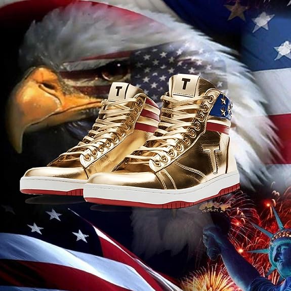 Donald Trump - Gold & Silver Limited Edition Sneaker