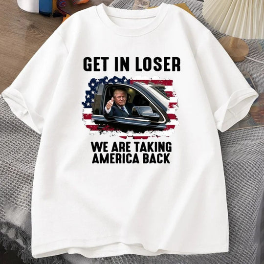 Donald Trump T-shirt - Get in Loser