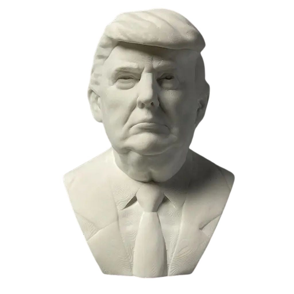 Donald J. Trump Plaster Bust