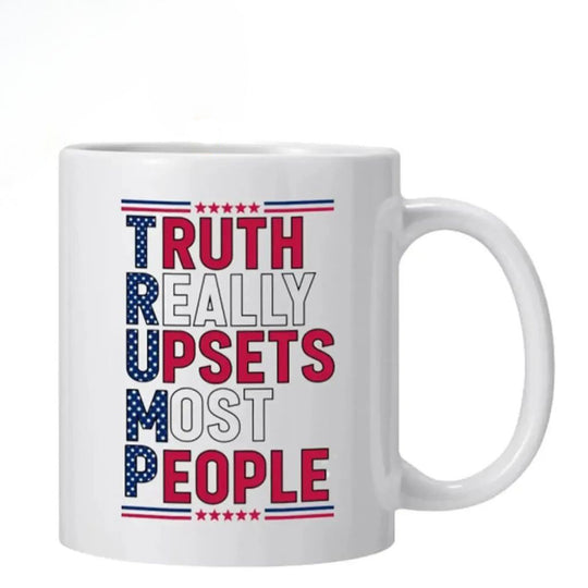 Donald Trump Mug - Truth Really Upsets Most People